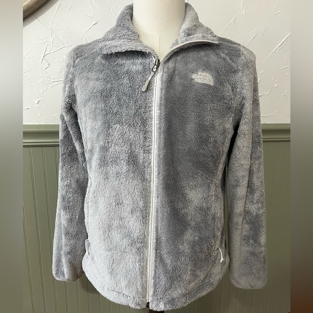 The North Face Women’s Medium Fleece Jacket‎ Gray Osito Full Zip
